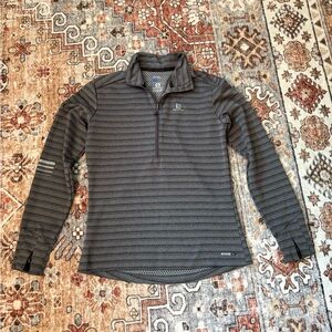 WOMENS SALOMON OUTDOOR HALF ZIP